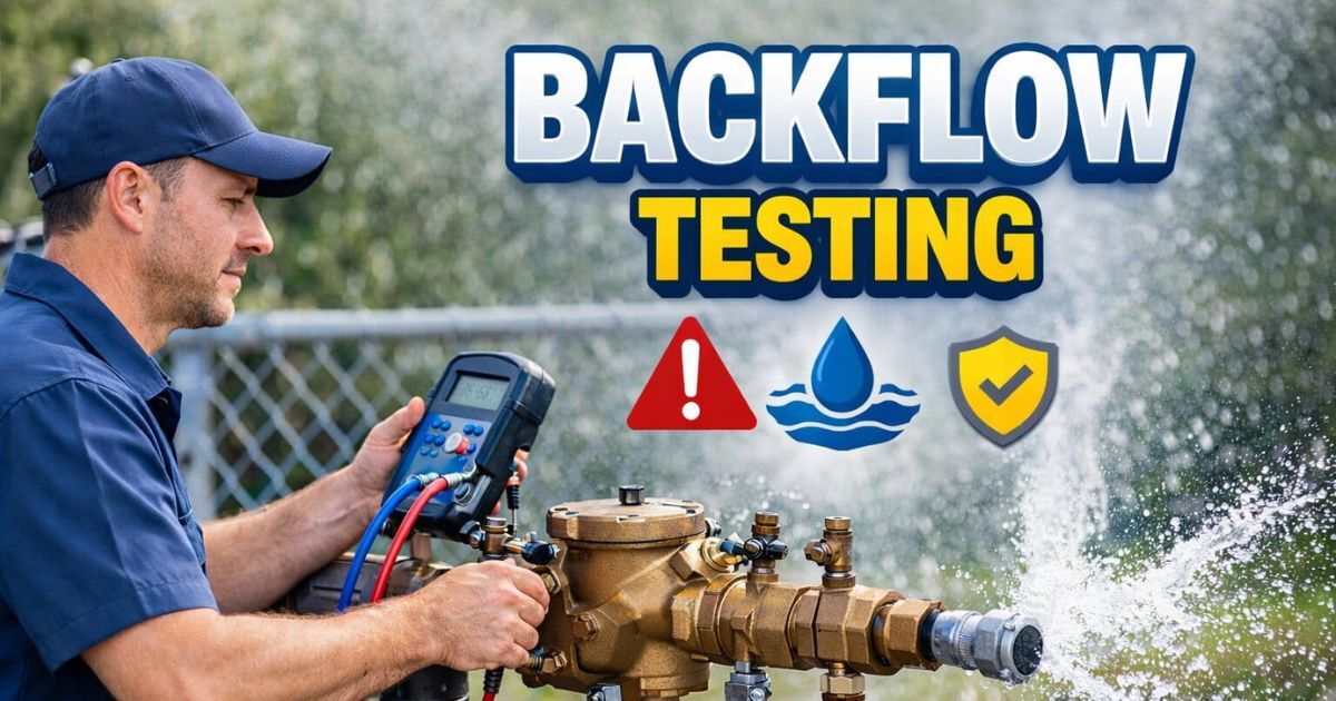 Backflow Testing Wichita, KS | Professional Inspection & Repair