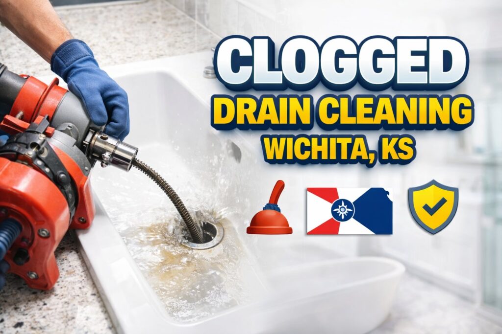 Clogged Drain Cleaning Wichita, KS
