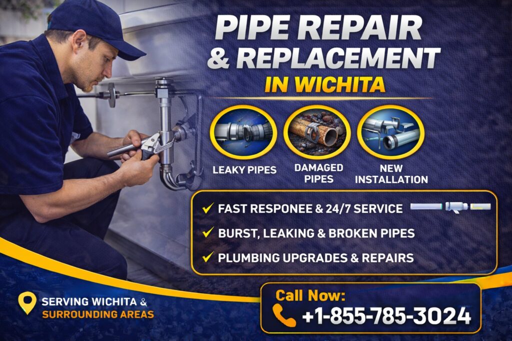 Pipe Repair & Replacement in Wichita, KS