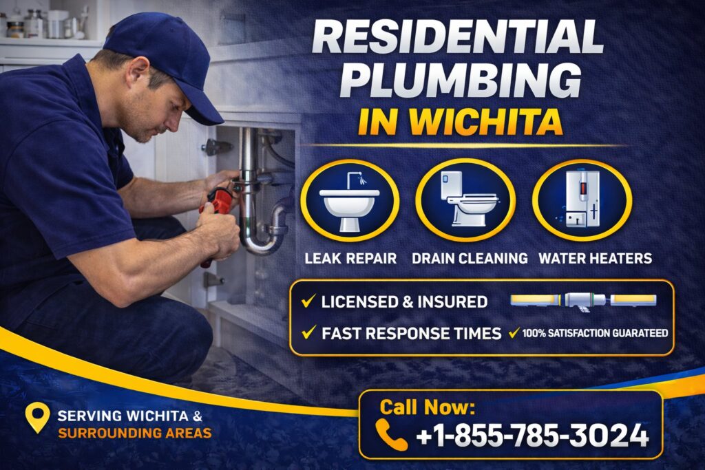 Residential Plumbing in Wichita, KS