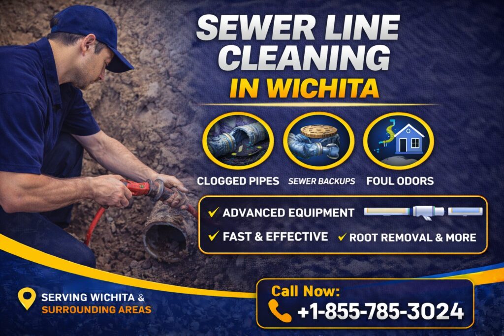 Sewer Line Cleaning in Wichita, KS